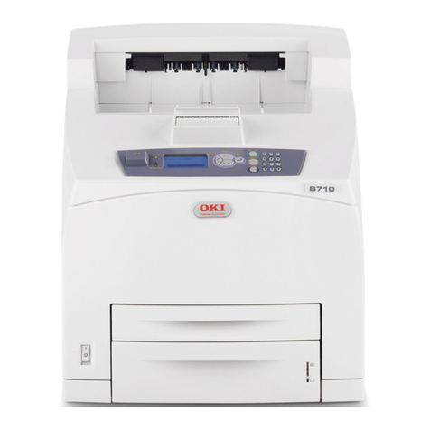 Oki B710dn Maintenance manual