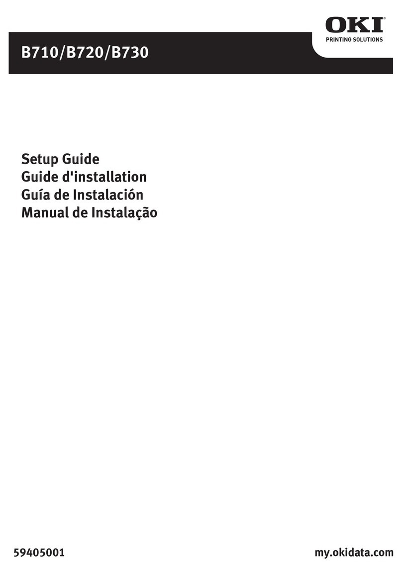 Oki B710dn User manual