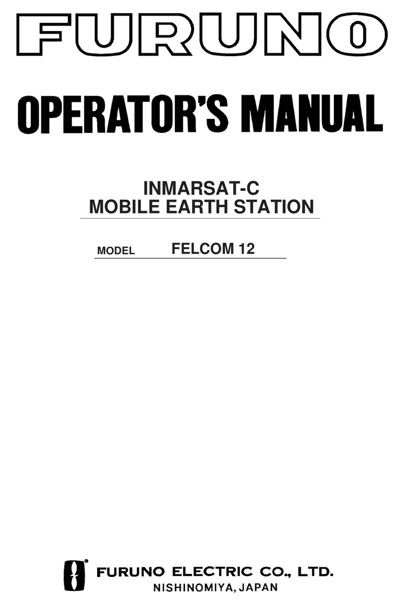 Furuno FELCOM 12 Operator's manual