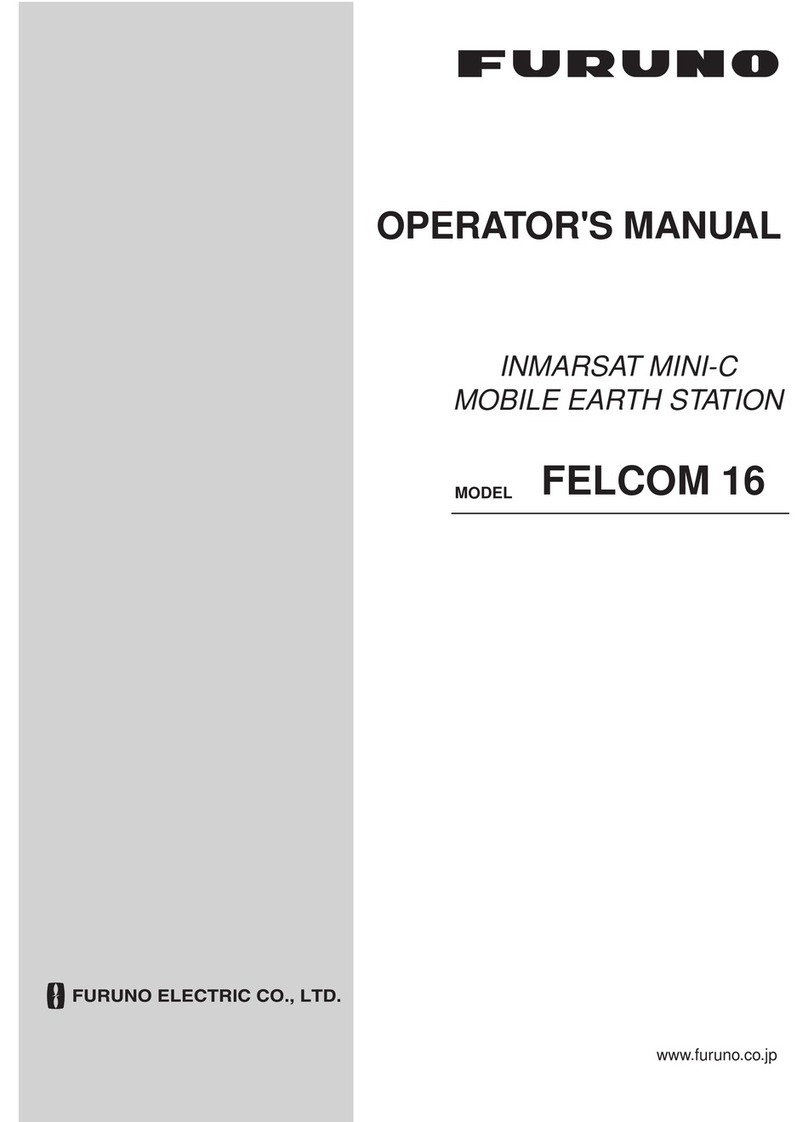 Furuno FELCOM 16 User manual