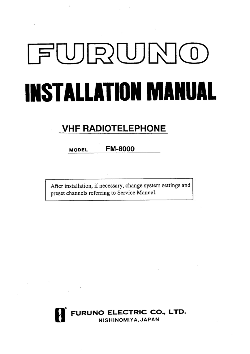 Furuno FM-8000 installation manual