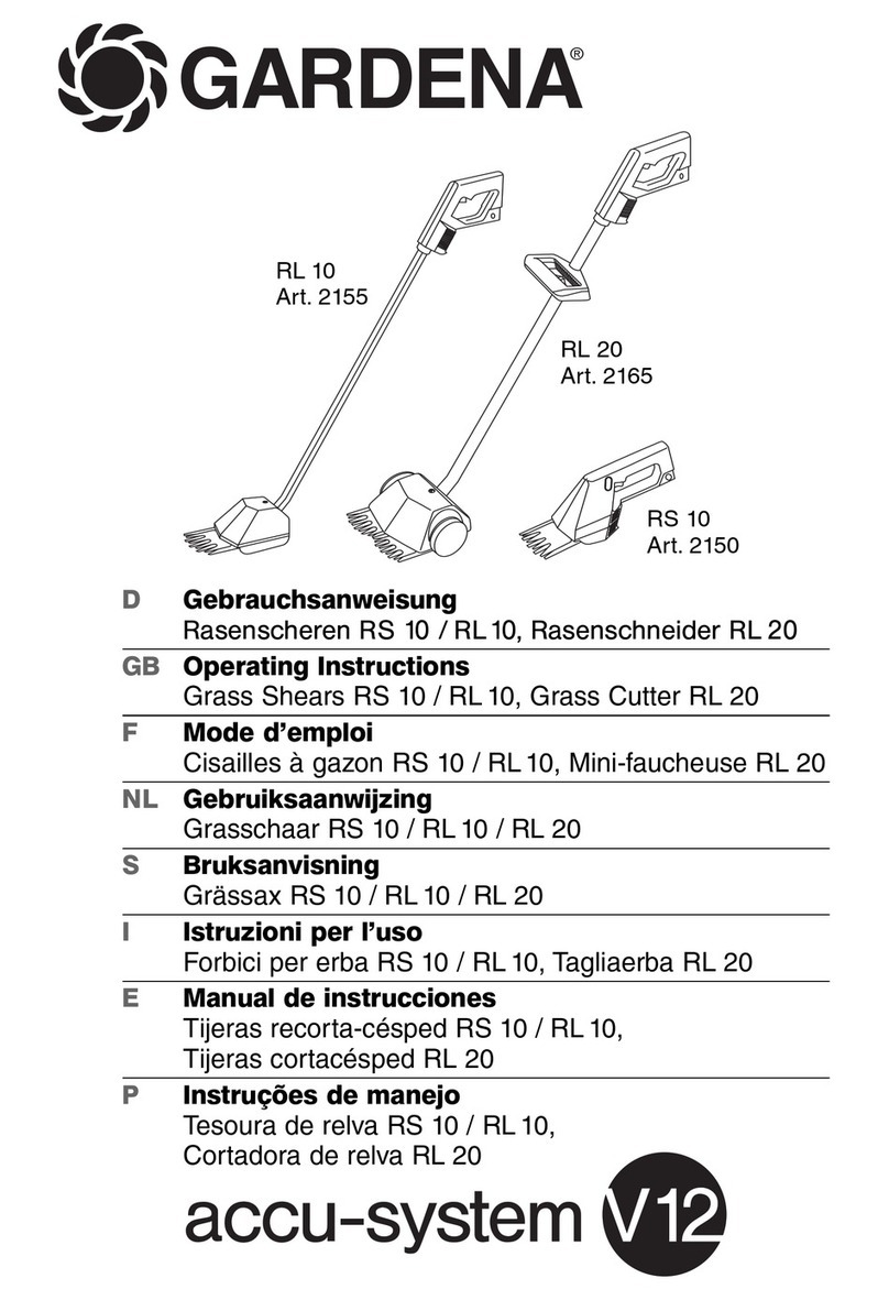 Gardena RL 10 2155 operating instructions