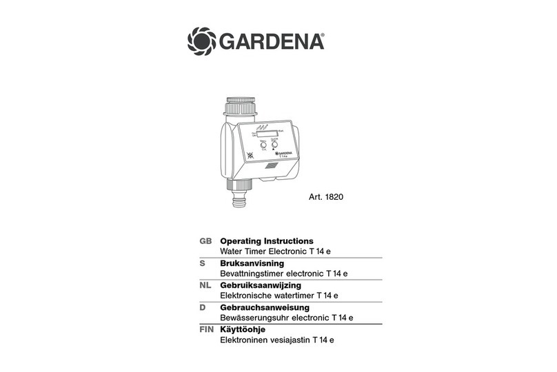 Gardena T 14 e 1820 User manual