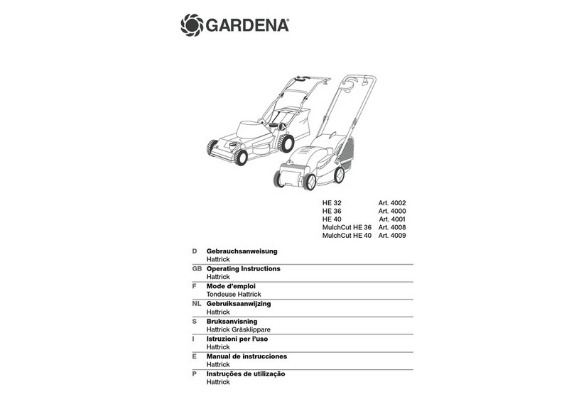 Gardena HE 32 4002 User manual