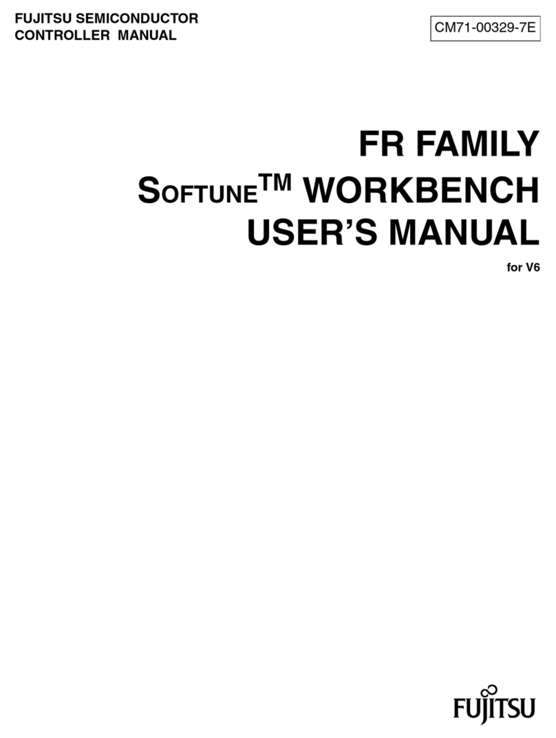 Fujitsu SOFTUNE User manual Fujitsu SOFTUNE User manual