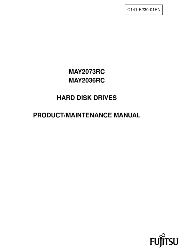 Fujitsu MAY2036RC Product/ User manual