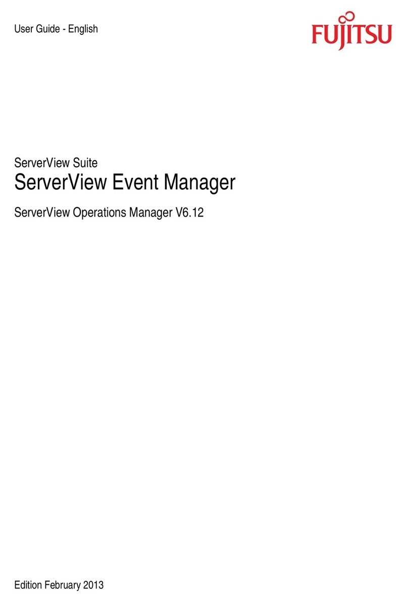 Fujitsu ServerView Event Manager user guide