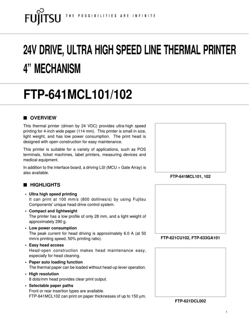 Fujitsu FTP-641MCL101/102 Installation guide