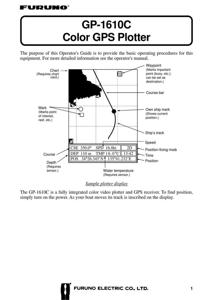 Furuno GP-1610C User manual