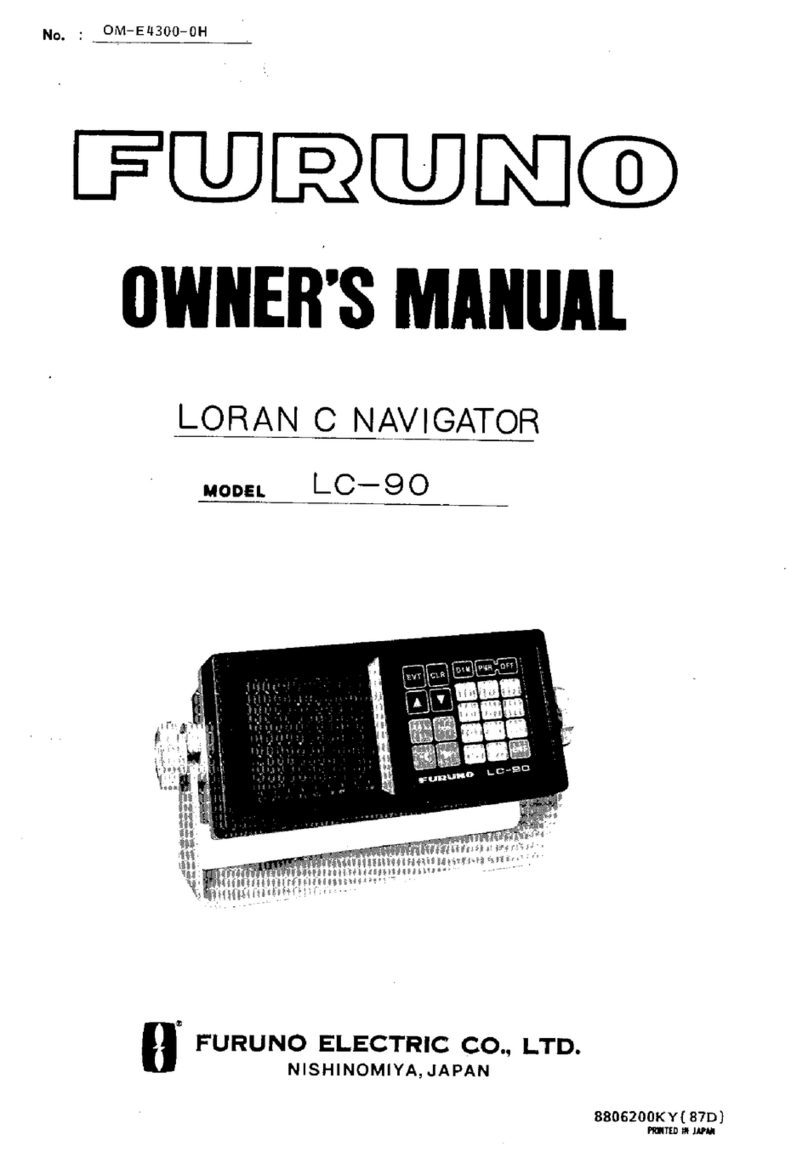 Furuno LC-90 Mark-II owner's manual