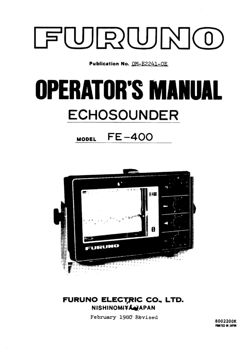 Furuno FE-400 Operators Operator's manual