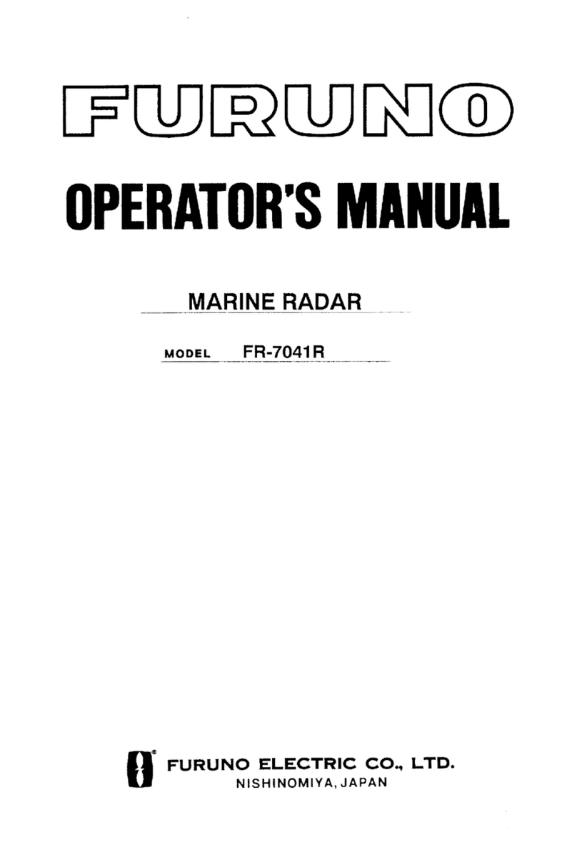 Furuno FR-7041R Operators User manual