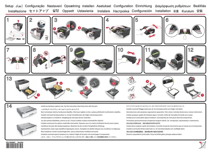 Lexmark MS510 Series Manual