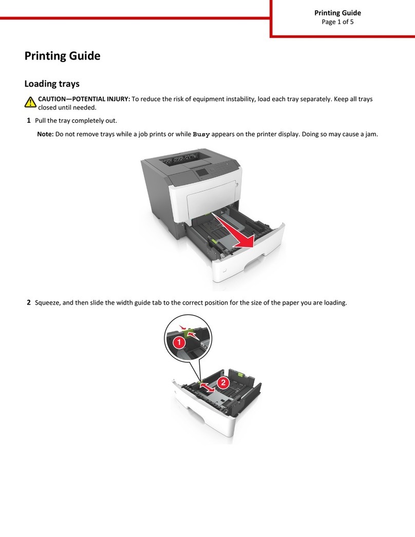 Lexmark MS510 Series Configuration guide