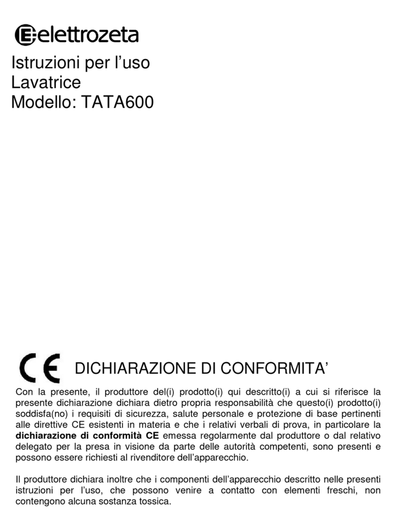 Elettrozeta TATA600 User manual