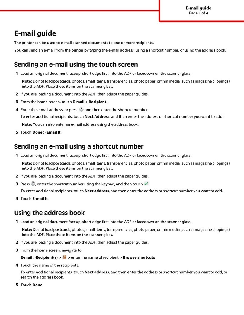 Lexmark Multifunction Laser Guide