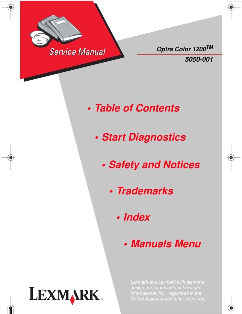 Lexmark Optra Color 1200 User manual