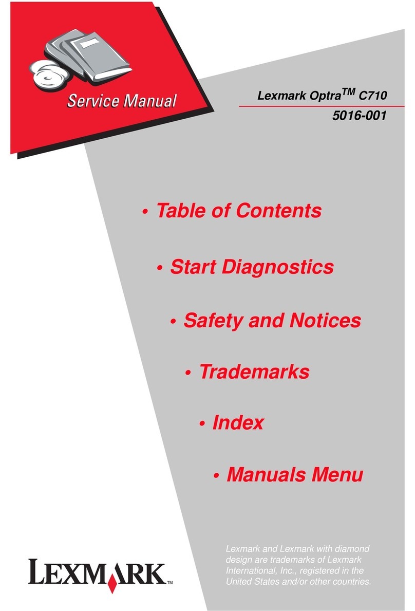 Lexmark Optra C710 User manual