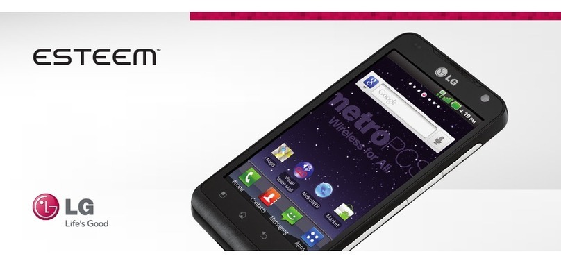 LG Esteem MS910 Owner's manual