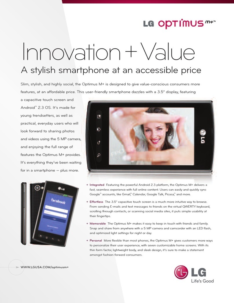 LG MS695 User manual