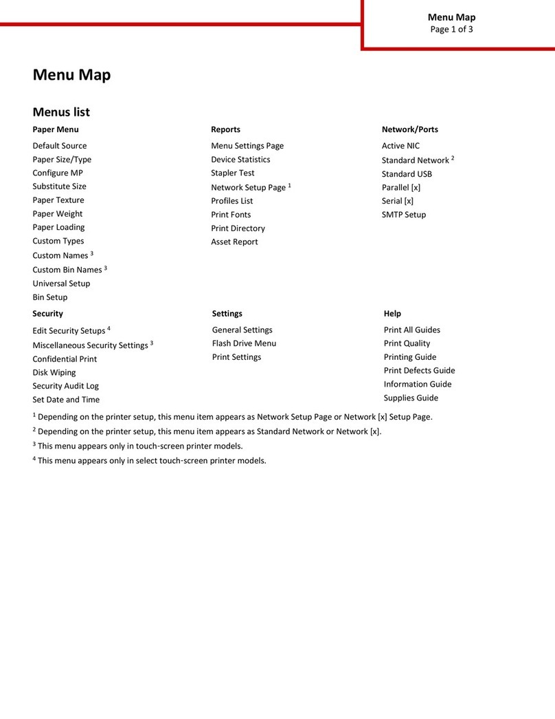 Lexmark MS810 Series User manual
