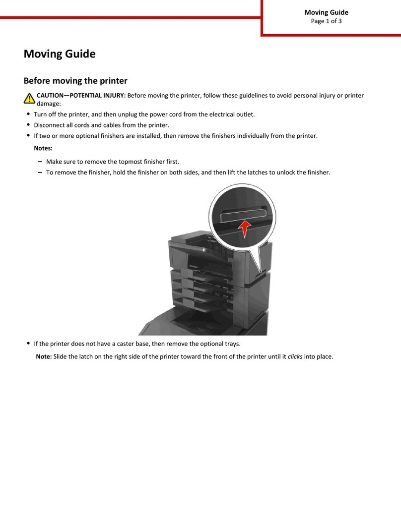 Lexmark MS810 Series User manual Lexmark MS810 Series User manual