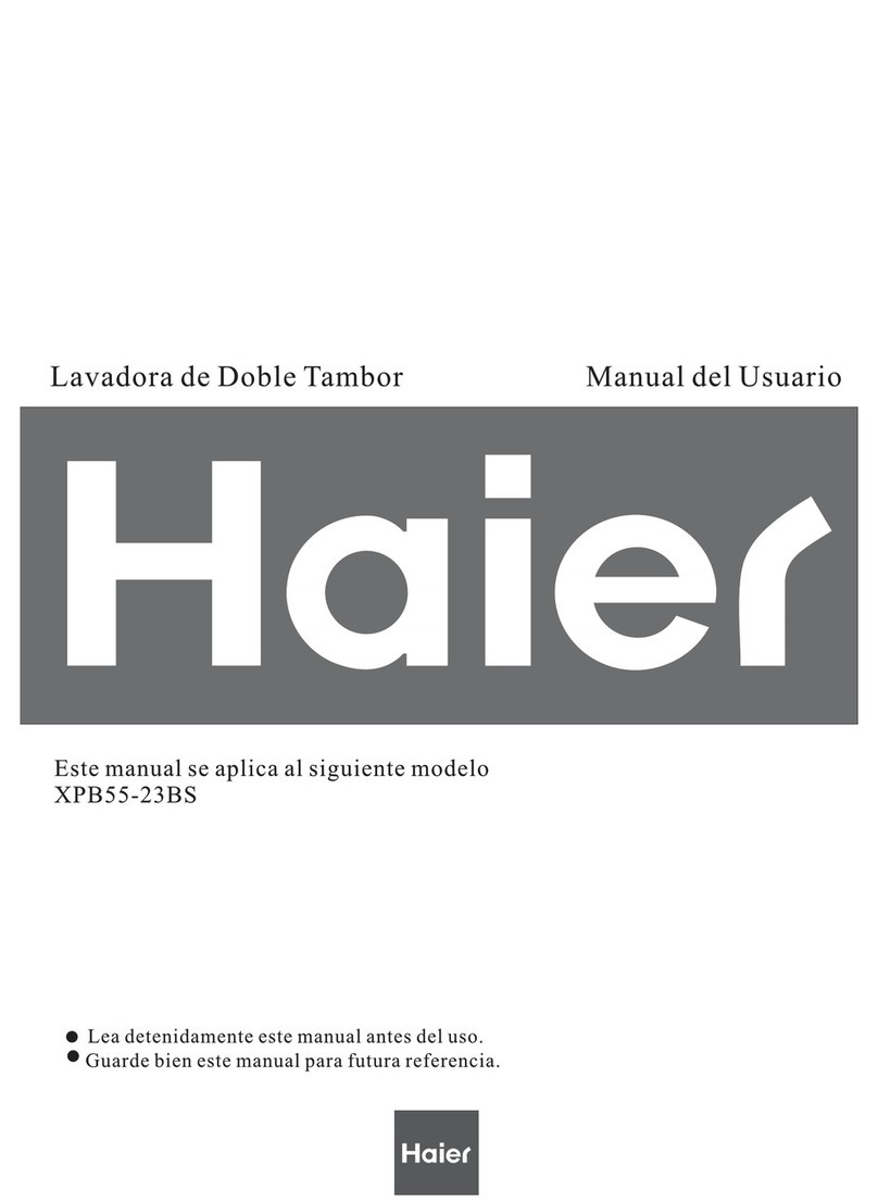 Haier XPB55-23BS User guide