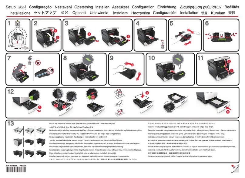 Lexmark MS710 Series Manual