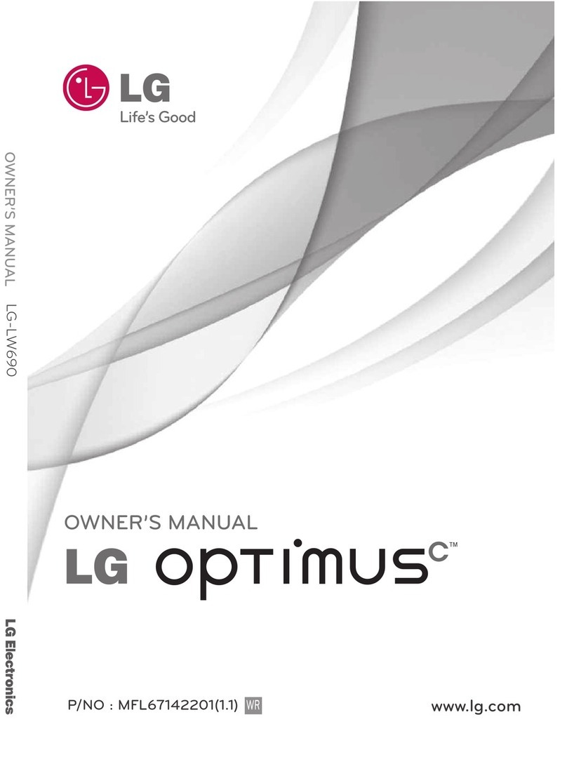 LG LW690 owner's manual