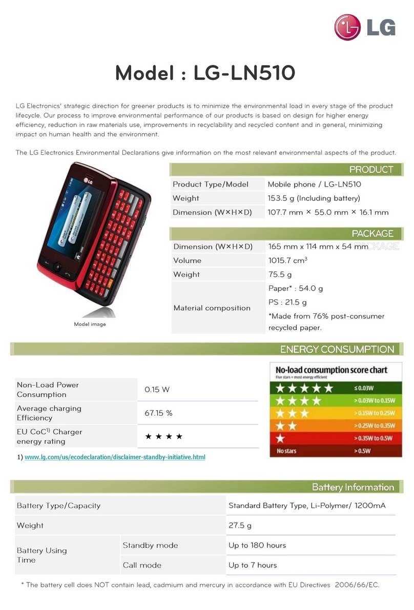 LG LN510 Series owner's manual