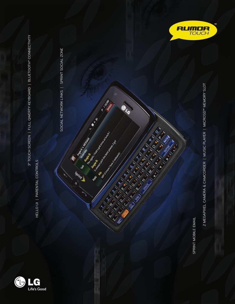 LG LN510 Series User manual