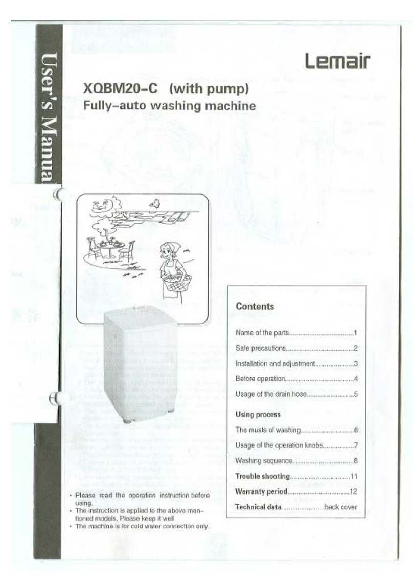 Lemair XQBM20-C user manual