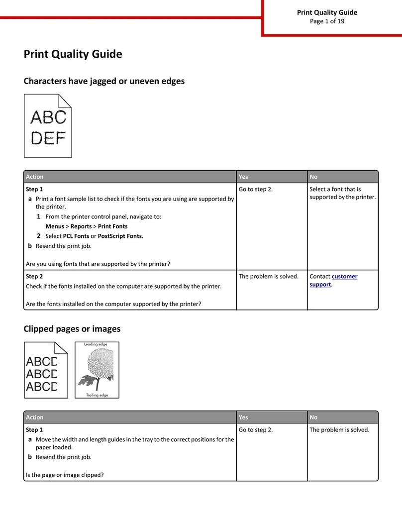 Lexmark MS810de User manual