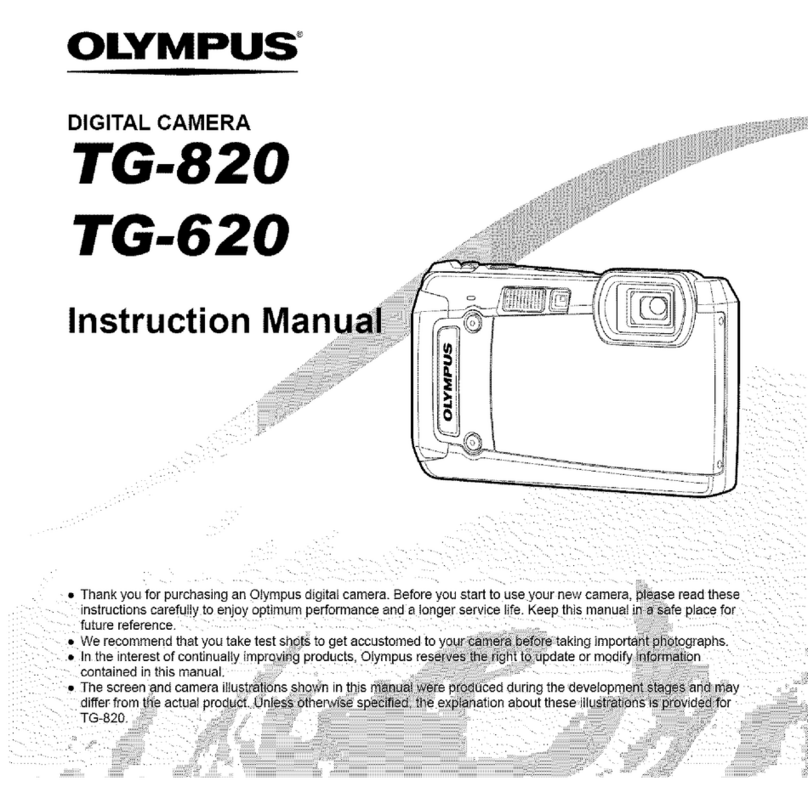 Olympus TG-620 User manual