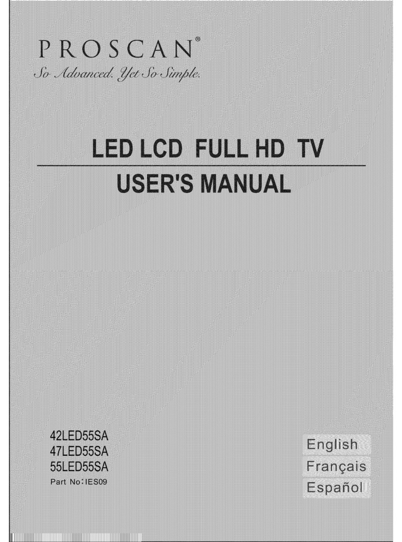 ProScan 55LED55SA user manual