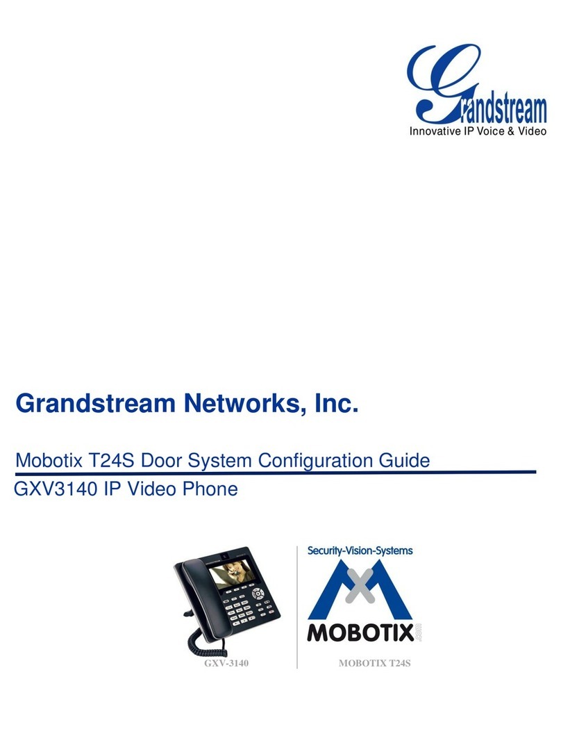 Grandstream Networks GXV-3140 User manual