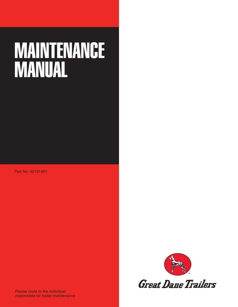 Great Dane 42101401 Maintenance manual