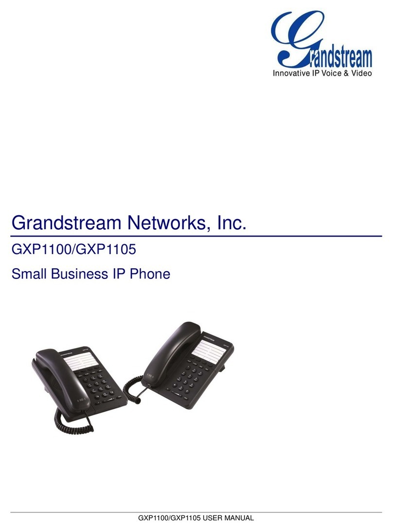 Grandstream Networks GXP-1100 User manual