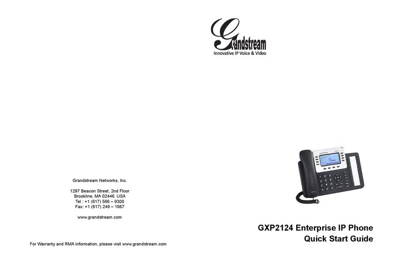 Grandstream Networks GXP2124 User manual