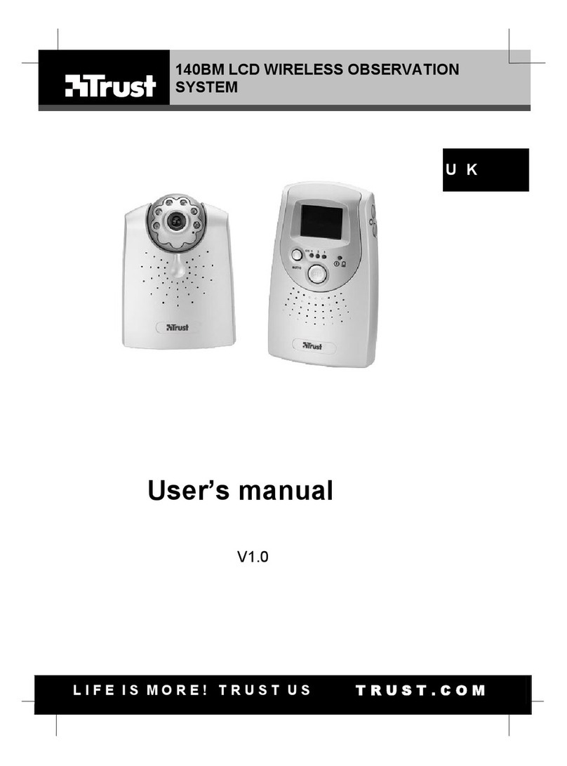 Trust 140BM LCD WIRELESS OBSERVATION SYSTEM user manual