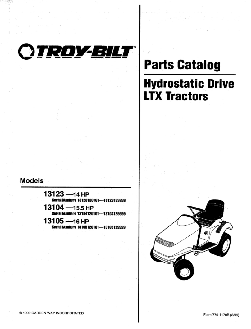 Troy-Bilt 13104 parts catalog