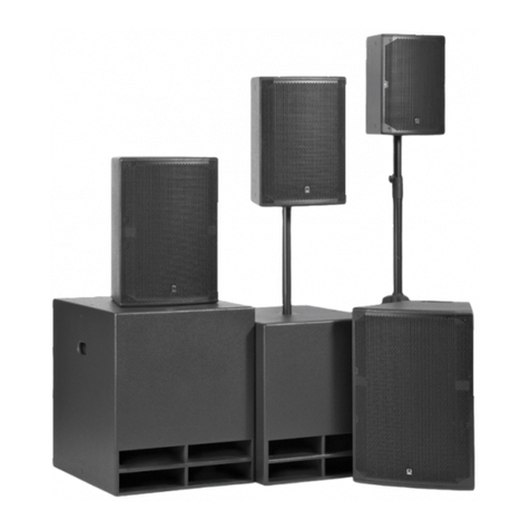 Turbosound TCX SERIES User manual