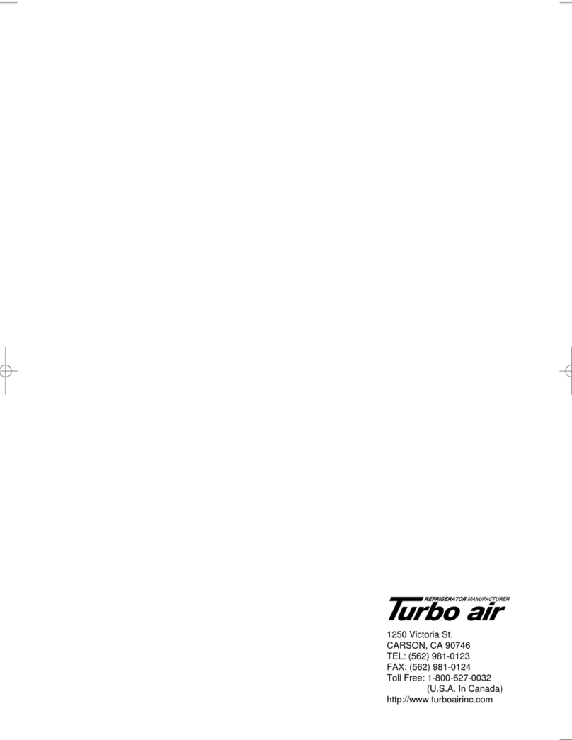 Turboair TMW-1100E manual