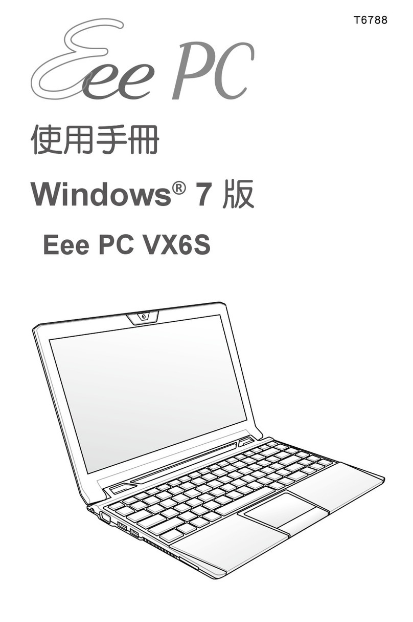 Asus Eee PC VX6S user manual