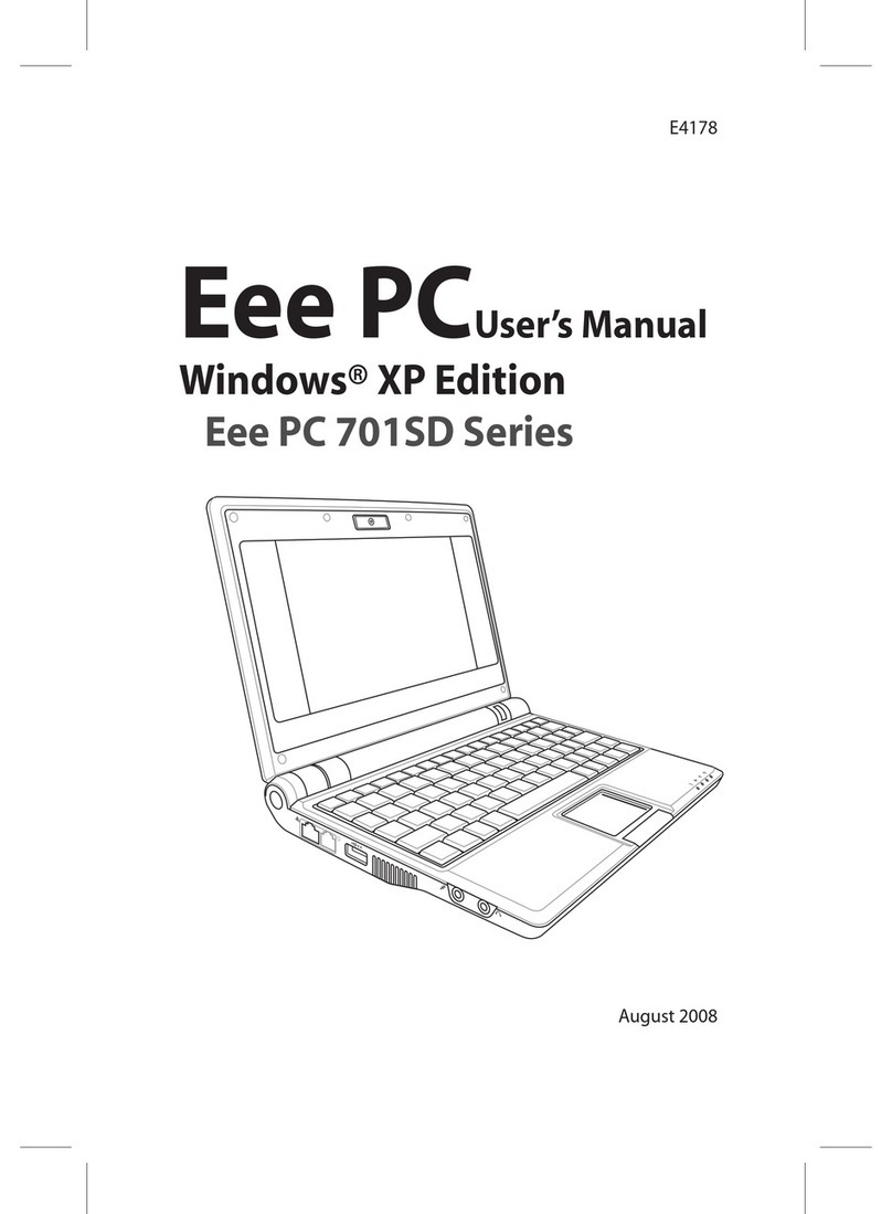 Asus Eee PC 8G user manual