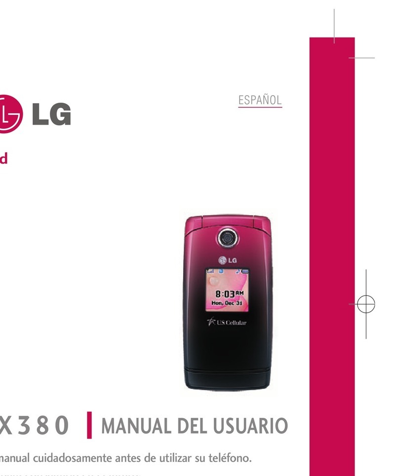 LG UX380 User guide