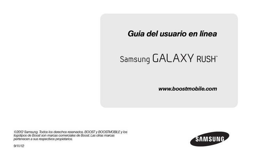 Samsung SPH-M830 Guía del usuario