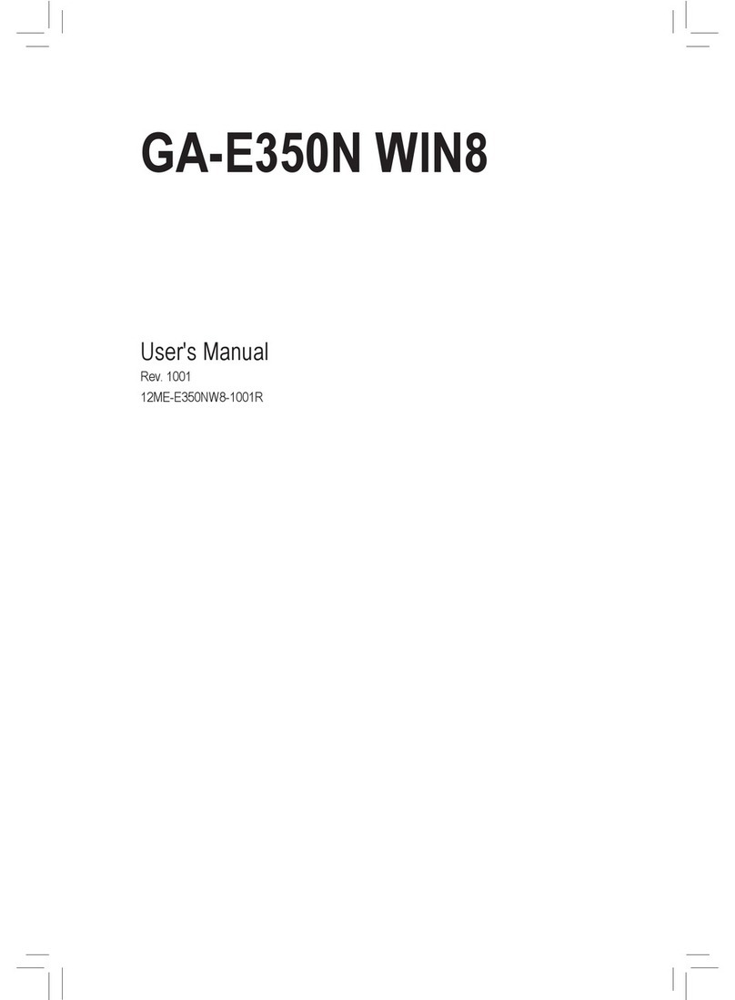 Gigabyte GA-E350N WIN8 user manual