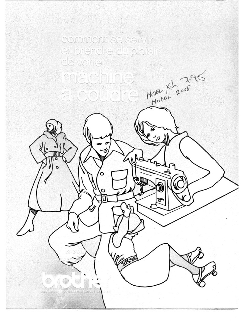 Brother XL-795 User manual
