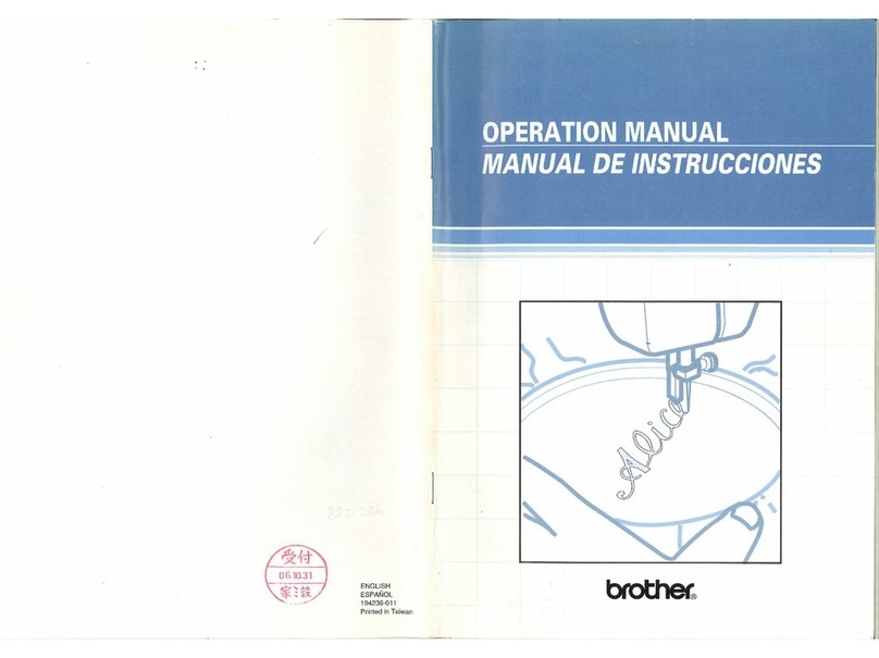 Brother XL-3100 user manual